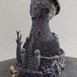 Disney The Nightmare Before Christmas Dr. Finklestein Laboratory Hawthorne Village & Sally Figures NBC