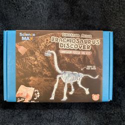 Dinosaur Fossil Dig Kit – Brachiosaurus – STEM Toy – New