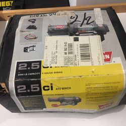 Warn 2.5ci Winch New