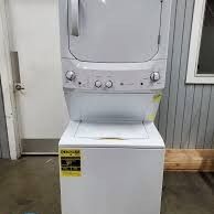 GE 2.3 cu. ft. Washer 4.4 cu. ft. Electric Dryer Combo in White
