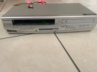 VHS & DVD player