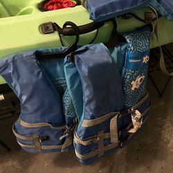 Two Adult and One Child Life Jacket 