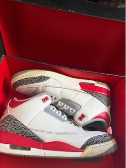 Jordan 3s fire reds