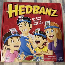 NWOT Hedbanz Spinmaster What Am I? The Quick Question Game, Board Game Ages 7+