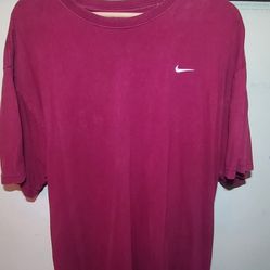 Vintage Nike Red Shirt XL
