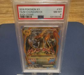 Psa8 charizard FA
