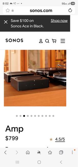 SONOS Amp for home theatre surround sound