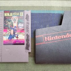 Ninja Gaiden II The Dark Sword of Chaos Authentic Nintendo Game By Tecmo