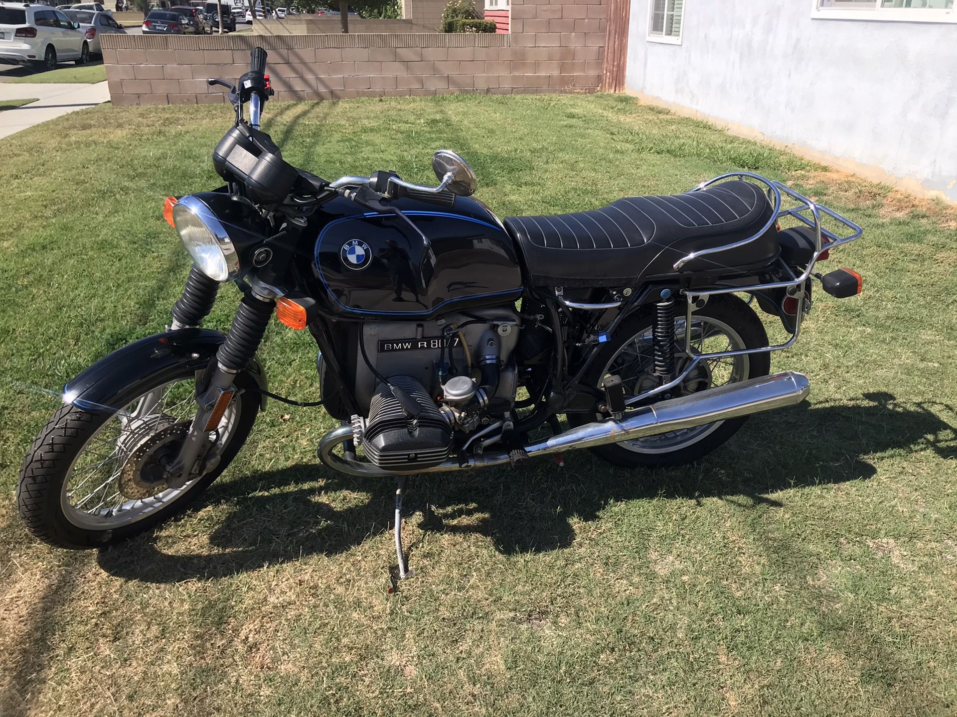 1978 BMW R80/7 Motorcycle Low Miles