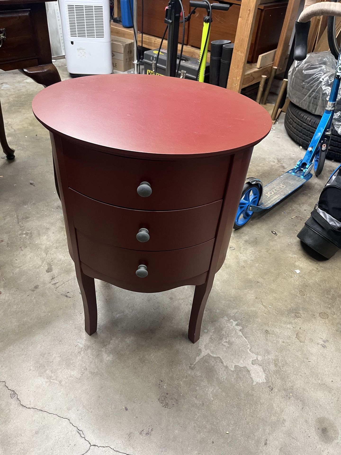 Free Two Matching Red End Tables