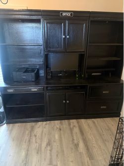 Large office desk 3 pieces (heavy)