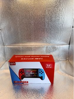 Remote Sensing Game Console 3.5" HD Screen 2-Player Retro Controller TV Out Rechargeable