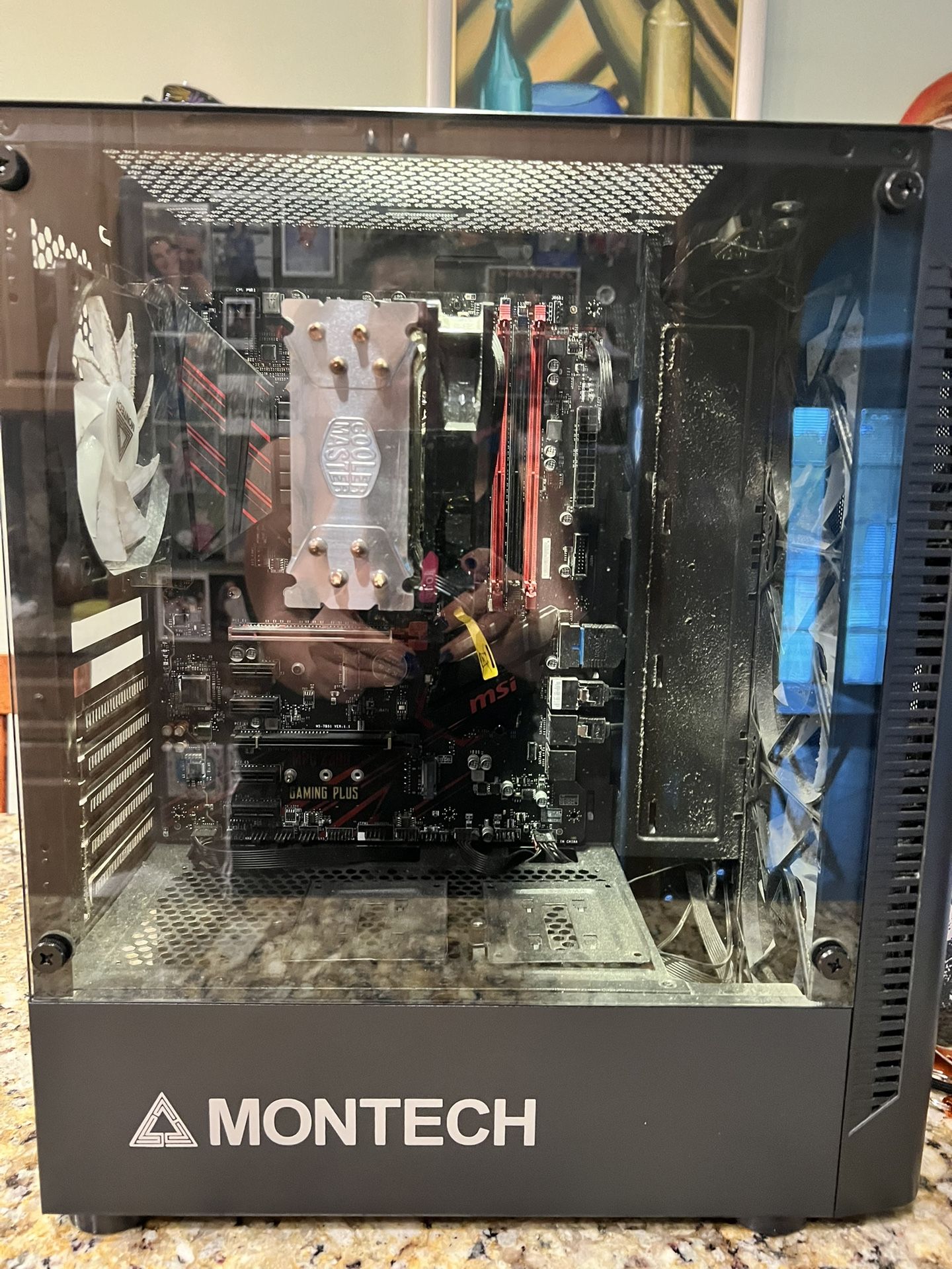 MPG Z390 Gaming Plus, Intel I7 9700, With Case (Starter PC)