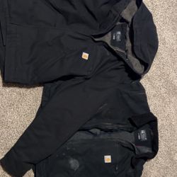 LARGE AND MEDIUM CARHARTT JACKETS.