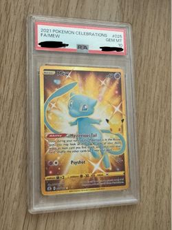 Pokemon Mew 025 Celebrations PSA 10