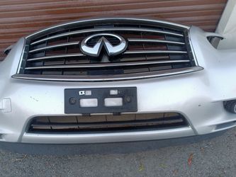 2013-2015 Infiniti QX60 Complete Front Bumper With All The Accessories Oem.