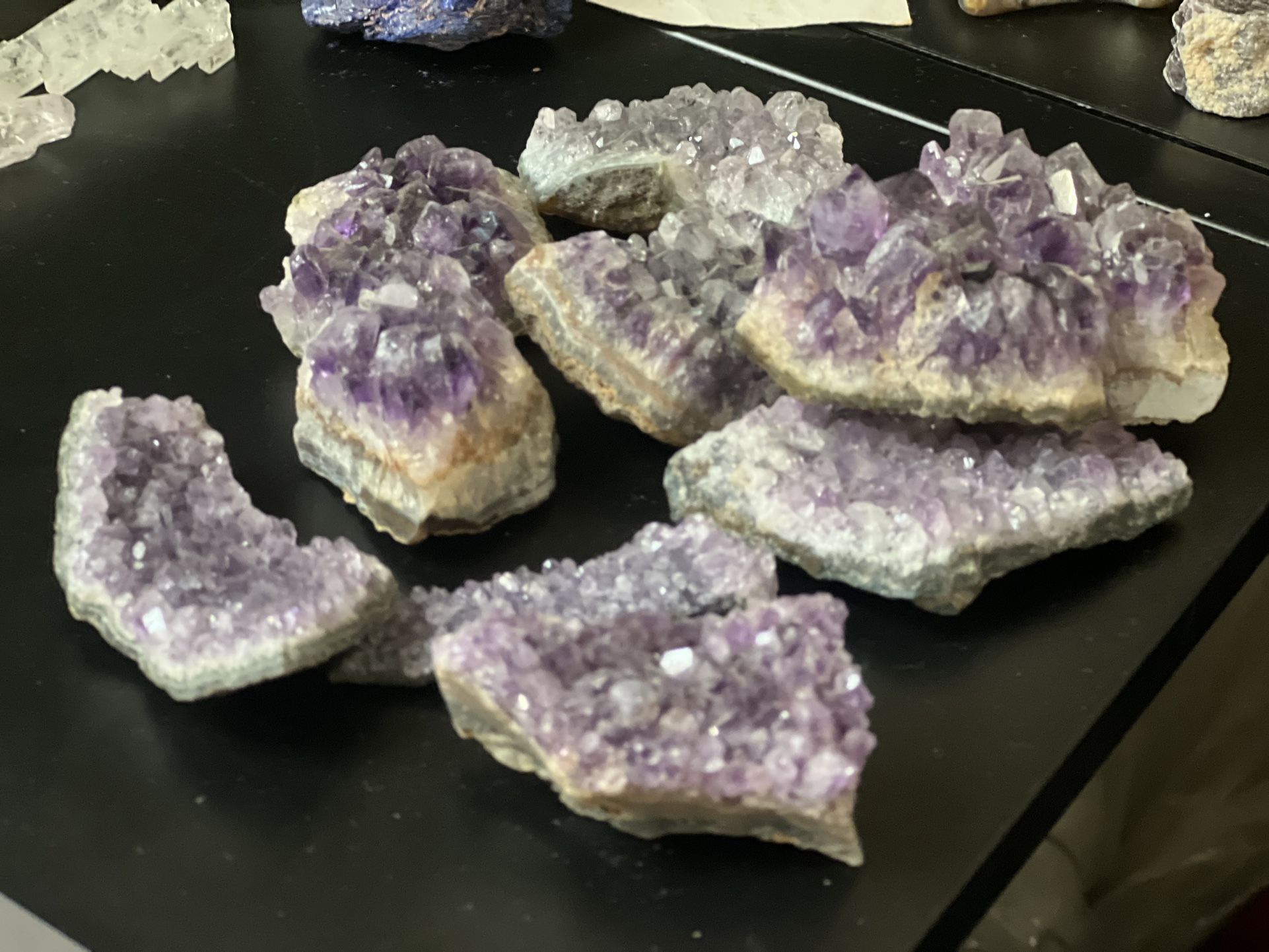 Authentic Minerals (amethyst, Amber, Quartz Etc)