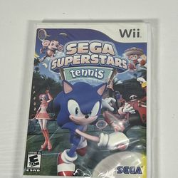 Sega Superstars Tennis Nintendo Wii Game Brand New