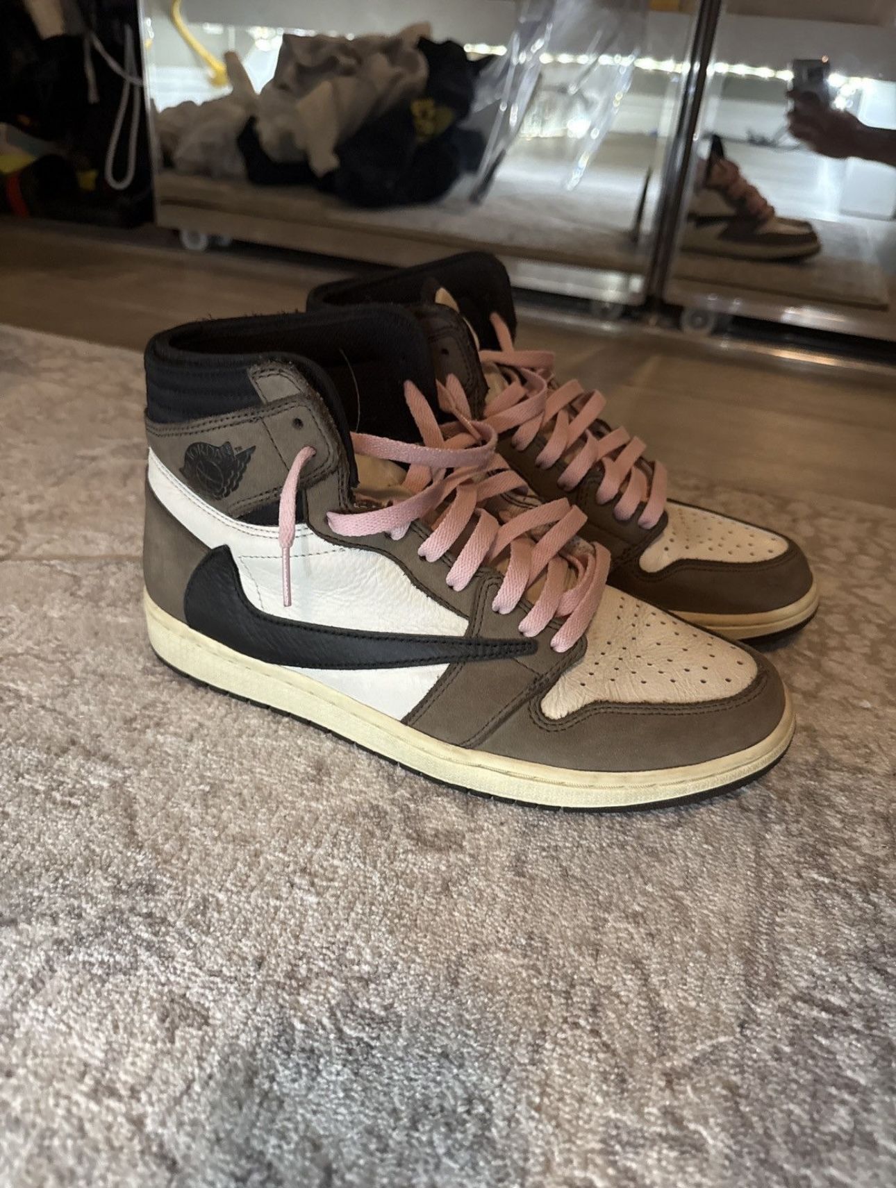 Travis Scott’s X Air Jordan Retro High OG ‘Mocha’