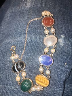 12k gold bracelet