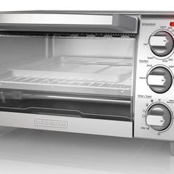 🚨 NEW BLACK+DECKER 4-Slice Toaster Oven – FAST HEAT 🔥 MUST GO! ($40 DEAL)