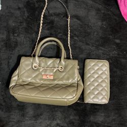 Matching purse & wallet set