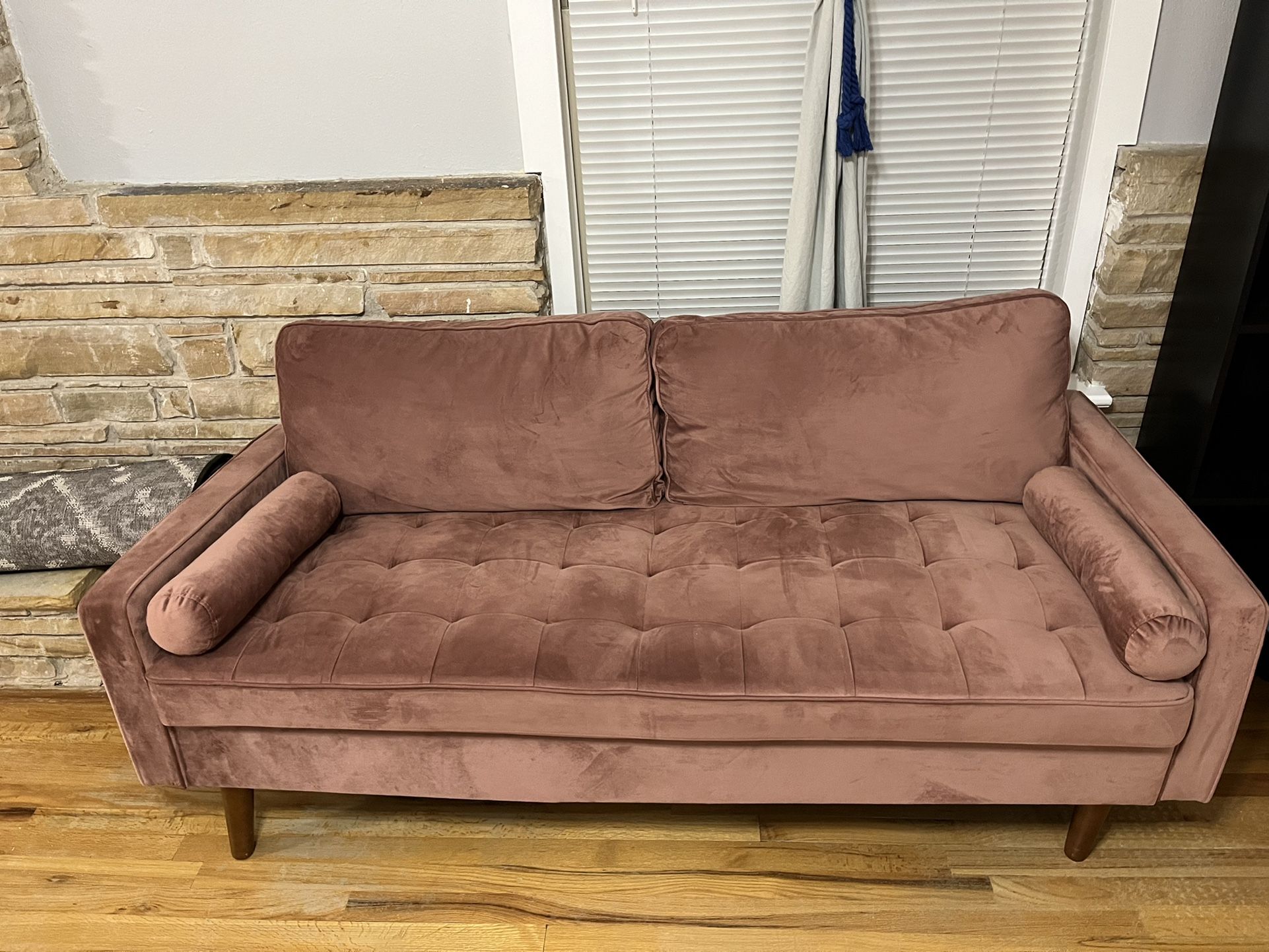 Pink Sofa for Sale in Garland, TX OfferUp