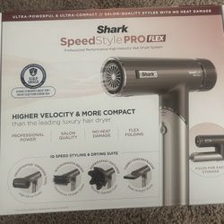 Shark Brand New Never Opened Speed Style Pro Flex 