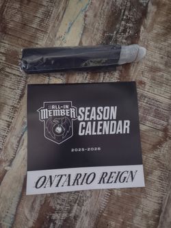 New Ontario Reign Umbrella And Calendar Set