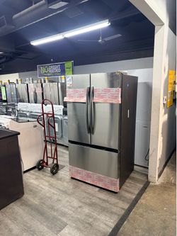 🔥SAMSUNG STAINLESS STEEL MEGA CAPACITY REFRIGERATOR WITH DUAL ICE MAKER🔥
