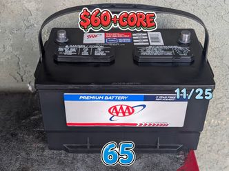 Car Battery Group Size 65