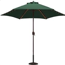 Tropishade Umbrella With Lights - Brand New