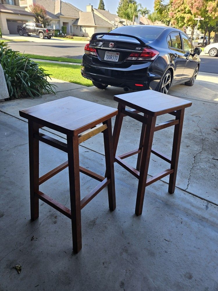 Wooden Stools/ Chairs