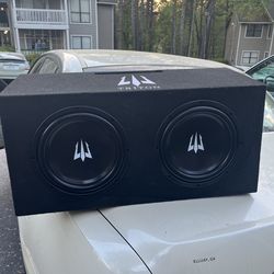 Triton 12’ subwoofers