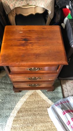 Wooden Night Stand