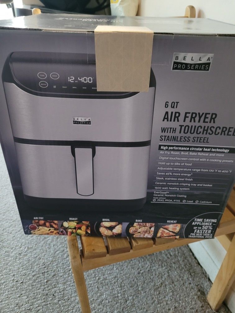 New Stainless Steel Air Fryer