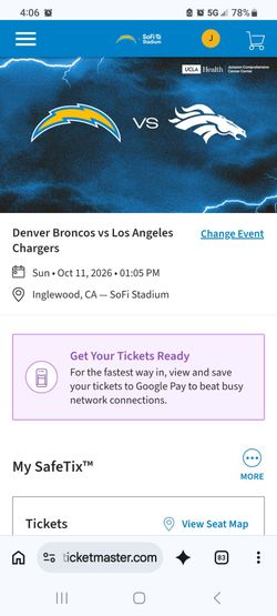 Broncos @ Chargers