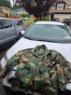 Army men's jacket