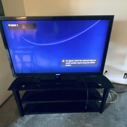 Sony 52” Bravia Tv & Stand