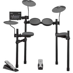 Yamaha DTX402K Customizable Electronic Drum Kit with Silent Kick Pedal $200