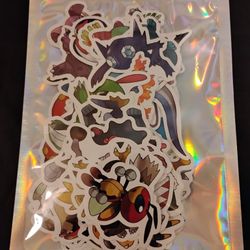 Pokemon sticker lot of 100 #3
