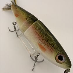 9”in. 4oz. Glide Bait Slow Sinking Handmade From Wood 