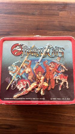 ThunderCats 1985 Vintage Metal Lunch Box