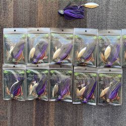 3/4 OZ BLADED JIG, LURES, FISHING TACKLE