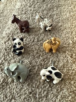 Ceramic resin kids dresser knobs