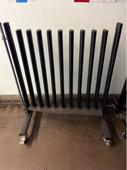 Rolling dumbbell cart #2