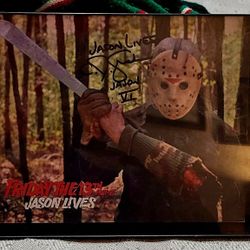 Friday The 13th C.J. Grahm  Autograph 