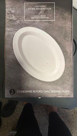 Oval Serving Plate 
