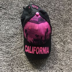 Black & Pink Robin Ruth California Hat $5