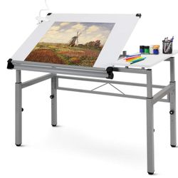 🎨 Split Surface Drafting Table – Excellent Condition (Pick-up Only)